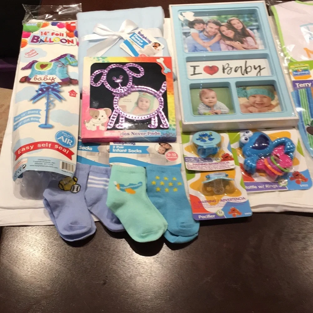 BIbs baby boy socks 14 Pieces